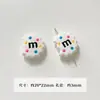 Café Blanco ProfundoSerie de colores otoño e inviernoCuadrado a cuadros lacadoEstrella acrílicaCorazónForma de estrellaCorazónForma de corazónAccesorios para cadena de teléfono DIY