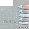 Beleza Completa Transfronteiriça Novos Adesivos de Nail Art Ins Desenho Animado Mini Estrela Pentagrama Adesivos de Nail Art