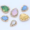 Encaje de proteína cosido a mano Color Mágico Diamante brillante diy hecho a mano Vestido de novia pegar Diamante Accesorios para ropa de actuación Pedrería