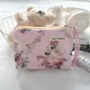 Porta-moedas Fofo com Laço Estilo Coreano, Porta-documentos Portátil, Porta-cartões, Bolsa de Maquiagem Feminina de Alto Valor Estético, Pequena Bolsa de Tecido