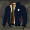 Chaqueta de Vuelo Nueva para Hombre Primavera/Otoño Chaqueta de Motociclista Cuello Alto Cremallera Chaqueta de Béisbol Chaqueta Cortavientos de Moda para Ciclismo