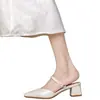 Sapatos de Salto Alto da Moda Estilo Francês para Mulheres, Verão 2026 Sandálias de Festa Versáteis Estilo Fada com Strass e Sensação de Brisa Suave