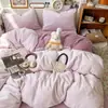 Conjunto de Roupa de Cama Espesso de Veludo Leite de Inverno com Três ou Quatro Peças, Novo Conjunto de Lençol de Cama de Fleece Plush Espesso Ultra Macio para Inverno Quente