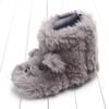 Zapatos cálidos de invierno para bebé, zapatos de dibujos animados antideslizantes para bebé, botas de media caña, zapatos para niño pequeño al por mayor