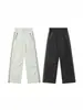 Pantalones largos versátiles estilo ropa de trabajo, pantalones casuales, moda simple y relajada, nuevos pantalones de pierna recta para hombres y mujeres, versátiles y elegantes
