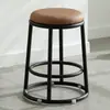 Taburete Alto de Tres Anillos Extra Grueso, Taburete Alto de Barra, Silla Alta para Adultos en Casa, Silla de Mostrador, Taburete Alto de Lujo Ligero para Arcade, Taburete Redondo