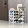 Zapatero simple desmontable de múltiples capas para entrada de casa, zapatero estrecho para pasillo, zapatero para dormitorio, zapatero para vivienda de alquiler