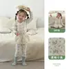 Nuevo Conjunto de Pijamas Térmicos Divididos de Algodón para Bebés Niños y Niñas Ropa de Casa Cálida Otoño e Invierno Clase A