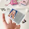 Álbum de Fotos con Lazo Versión Coreana Ins Álbum para Guardar Tarjeta de Identificación de Estudiante Lindo Ventilador Pantalla de Tarjetas Pequeñas Álbum con Colgante Mini