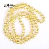 Cristal de Flor de Faceta de Vidrio de 6 mm Trébol Agujero Recto Cuentas para Joyería DIY Nuevos Accesorios para Pulseras y Collares