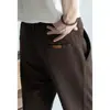 Pantalones rectos de algodón con sensación de nube, amigables con la piel, crujientes, de doble pinza para hombre, Otoño/Invierno 2026, de fácil cuidado, con caída, para ir al trabajo, casual