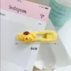 Nueva Versión Coreana del Clip de Pato Metálico Sanrio, Dulce y Lindo para el Cabello de Niños, Clip Sin Costuras y No Dañino para Flequillos de Mujer