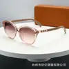 Óculos de Sol Femininos de Alta Qualidade Estilo Cat-Eye, Modelo Novo 2026, Tendência de Moda Europeia e Americana Transfronteiriça, Óculos de Sol com Proteção UV