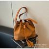 Bolsa Feminina Fosca Estilo Vintage 2026 Nova Tendência Casual Chique Versátil Moda Bolsa de Mão Pequena Bolsa Saco