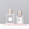 F087E-Frasco de Perfume Recargable de Alta Gama 30ml 50ml Portátil de Viaje Vidrio Repuesto Frasco Vacío Spray de Gran Capacidad