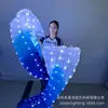Ventilador de Dança do Ventre LED Recarregável de Alta Qualidade para Performance de Natal e Ano Novo