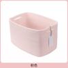 Cesta de Almacenamiento Tejida de Cuerda de Algodón Grande Mark Plegable Cesta de Almacenamiento Doméstico Cesta para Ropa Sucia de Vestidor Cesta de Almacenamiento para Armario Almacenamiento