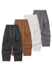 Pantalones Cargo Funcionales de Bolsillos Múltiples, Sueltos, Tendencia, Ropa de Trabajo, Secado Rápido, para Hombre, Primavera/Verano, Exteriores