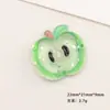 Acessórios de Resina DIY Desenho Animado, Cola de Creme de Frutas Transparente Gelo para Presilhas de Cabelo, Capas de Celular, Fivelas de Sapato, Chaveiros, Pingentes
