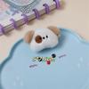 Cachorro de peluche de dibujos animados con un ojo, lindo muñeco de peluche, broche, material para accesorios para el cabello hechos a mano DIY, colgante para bolso barato