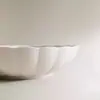 Cuenco de Cerámica Estampado Estilo Nórdico Color Sólido Cuenco para Yogur Cuenco para Postre Cuenco para Fideos Cuenco para Sopa Vajilla de Hotel Restaurante Cuenco para Ensalada