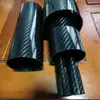 Tubo de fibra de carbono de sarga 3K trípode de cámara plano de sarga fuerte resistencia a la compresión tubo de fibra de carbono para dron