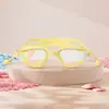 Gafas de Natación Qilang para Adultos de Alta Definición Antivaho con Sellos de Silicona y Tapones para los Oídos en Blanco y Negro, Gafas de Natación Profesionales al por Mayor