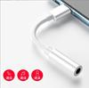 Cabo Adaptador Tipo-C para Furo Redondo de 3,5 mm Adequado para Fones de Ouvido Apple e Huawei para Áudio, Karaokê e Controle de Chamadas