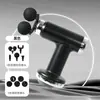 Mini masajeador vibratorio para relajación muscular para uso doméstico, palo de masaje multifuncional, pistola de fascia, pistola de fascia para el cuello, anillo de fascia