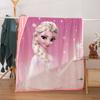 Manta de edredón de invierno rectangular casual portátil de doble cara Frozen para dormir