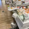 Caixa de Degustação de Frutas de Supermercado com Tampa Prato de Degustação Caixa de Degustação Grátis Display de Chão para Degustação Lanches de Buffet