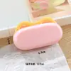 Peine Plegable de Rana Lindo Sencillo Portátil de Bolsillo Peine de Alto Valor Pequeño para Llevar con Espejo Peine para Peinar