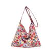 Bolso de Mano Estampado Leopardo Occidental para Mujer 2024 Floral Gran Capacidad Moda Lona Bandolera Diagonal Bolsa de Compras para Mujer