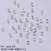 Explosões de unha vermelha da internet de fundo plano diamante de formato especial saco de material de joias pacote inteiro em estoque atacado material de decoração de armadura de usar