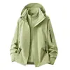 Chaqueta tres en uno personalizable con logo para hombre y mujer, capucha desmontable, forro polar, corte holgado
