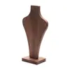 En Stock Madera Maciza Creativo Florero Collar Soporte de Exhibición Cadena para Clavícula Colgador de Joyería Exhibidor de Mostrador de Joyería Accesorios de Exhibición