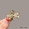 Pinza Pequeña de Metal tamaño pequeño Pinza Lateral Horquilla para Cabello Suelto 2023 Nuevo Semirrecogido Cabello Pinza Pequeña Pinza Tipo Tiburón Accesorios para el Cabello Mujer