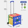 Selección Estricta de Carrito de Compras Carrito Pequeño Carrito Doméstico para Envíos Carrito Plegable Pequeño Multifuncional para Camping al Aire Libre Carrito de Compras
