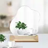 Lente Transfronteriza Irregular DIY Hecho a Mano Espejo Irregular Espejo Acrílico Espejo de Nube Espejo de Escritorio de Maquillaje de una Sola Cara