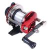 Carrete de Pesca en Hielo Baitcasting con Cuerpo Totalmente Metálico, Carrete con Rodamiento de Acero Inoxidable, Carrete de Pesca con Señuelo Baitcasting, Carrete de Pesca para Lanzamiento a Larga Distancia, Carrete de Pesca en Roca