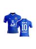 2025 Hunan Super League Xiangchao Camiseta de Manga Corta Raglán Secado Rápido Estampado Digital Versión de Visitante