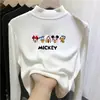 Nueva y moderna capa base térmica de otoño/invierno para niños, cuello alto medio para niñas, top cálido y casual para niños mayores