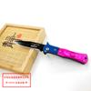 Hoja de corte de alta dureza cuchillo de acero inoxidable camping portátil supervivencia cuchillo militar popular acero al cromo cuchillo plegable para exteriores al por mayor