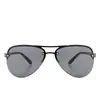 Nuevas Gafas de Sol con Pinza para Cejas Moda Masculina Gafas de Sol para Pesca M-28 Modernas Gafas de Sol Metálicas con Medio Marco para Ciclismo
