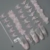 Adesivos de Unha Artística para Meninas Bonitas Celebridade da Internet Ultra-Finos Menina Mágica Shin-Chan Decalques de Unha Série de Desenhos Animados Joias para Dedos