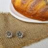 Brincos Pequenos de Margarida Estilo G-Dragon em Prata Esterlina S925 Yinruitai para Mulheres 2023 Novo Estilo Coreano Retrô Inlaid