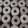 Flange Branca para Estampagem de Disco de Ferro, Flange de Disco de Aço Carbono para Estampagem, Fabricante de Peças Embutidas em Chapa de Aço