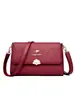 Bolso de Mujer 2025 Verano Nuevo Bolso para Mamá Estilo Coreano Bolso de Hombro Cruzado Simple Bordado Bolso para Mujer de Mediana Edad Bolso Cuadrado Pequeño de Moda