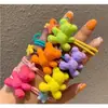 Goma para el pelo de oso estilo coreano, Diadema estilo Ins, Anillo para moño elegante, Accesorio para el pelo de niña linda, Mismo estilo que en Ins