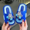 2025 Nuevas Pantuflas Nezha Niñas Ao Bing Niños Dibujos Animados Verano Hogar Antideslizante Niños Bebé Interior Protección Ambiental